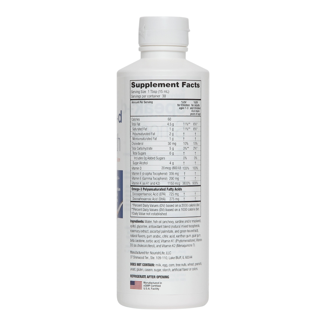 Lifetrients Speak+d Smooth (omega-3 + vitamin E) | 450mL
