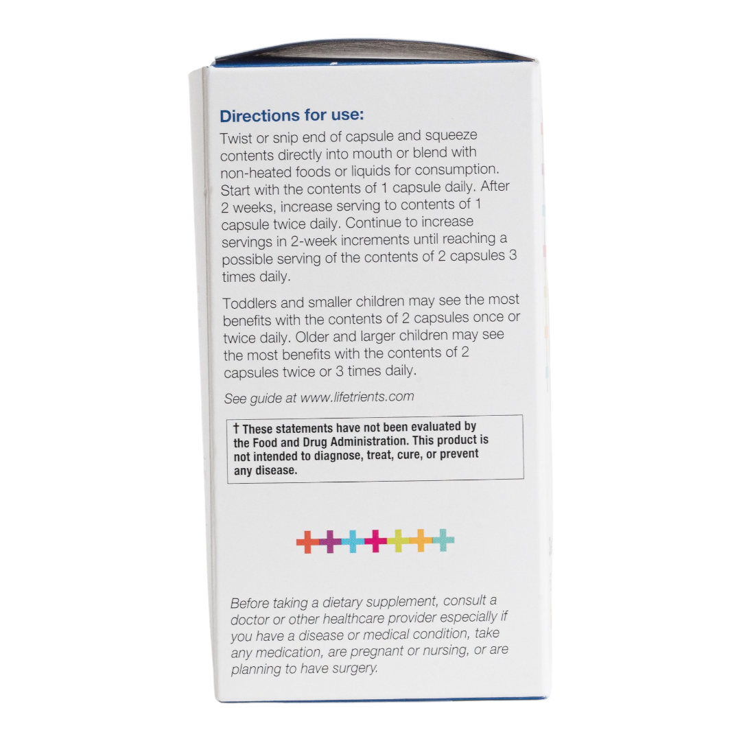 Lifetrients Speak+d Twist-Off Capsules (omega-3 + vitamin E) | 60 twist-off softgels capsules