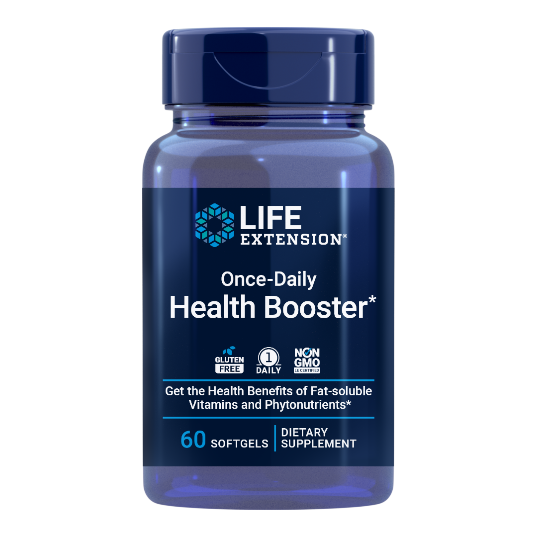 Life Extension Once-Daily Health Booster | 60 softgels