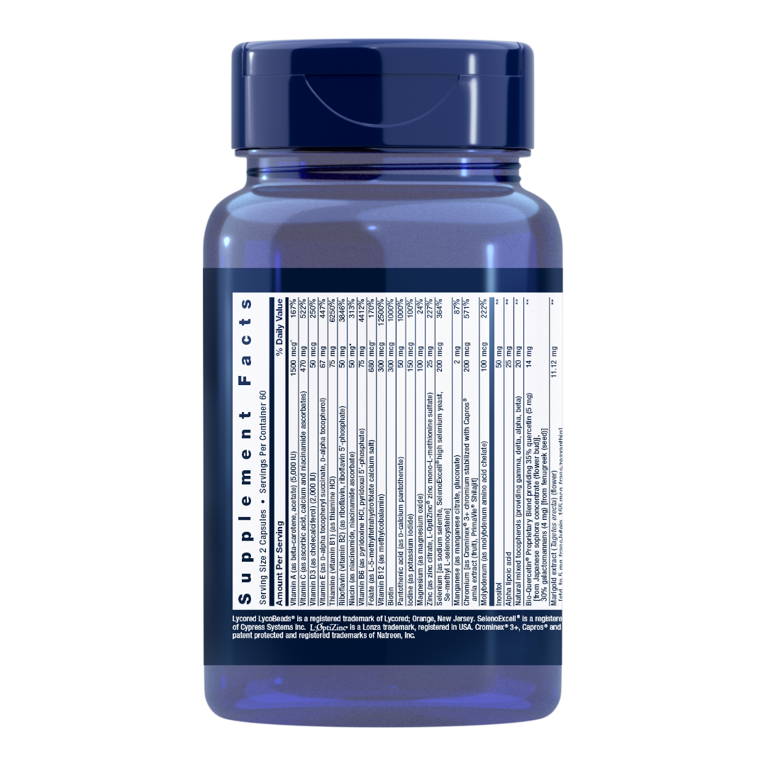 Life Extension Two-Per-Day Multivitamin | 120 capsules