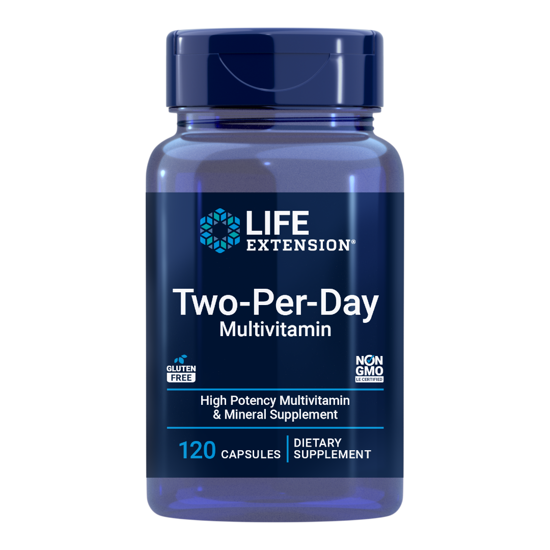 Life Extension Two-Per-Day Multivitamin | 120 capsules