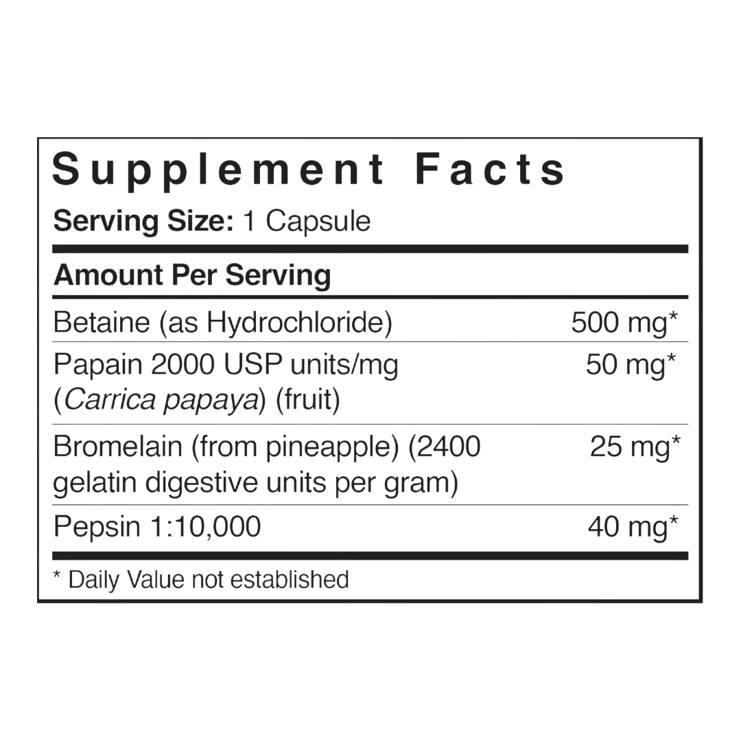 Patient One Digest-Plex | 120 vegetable capsules