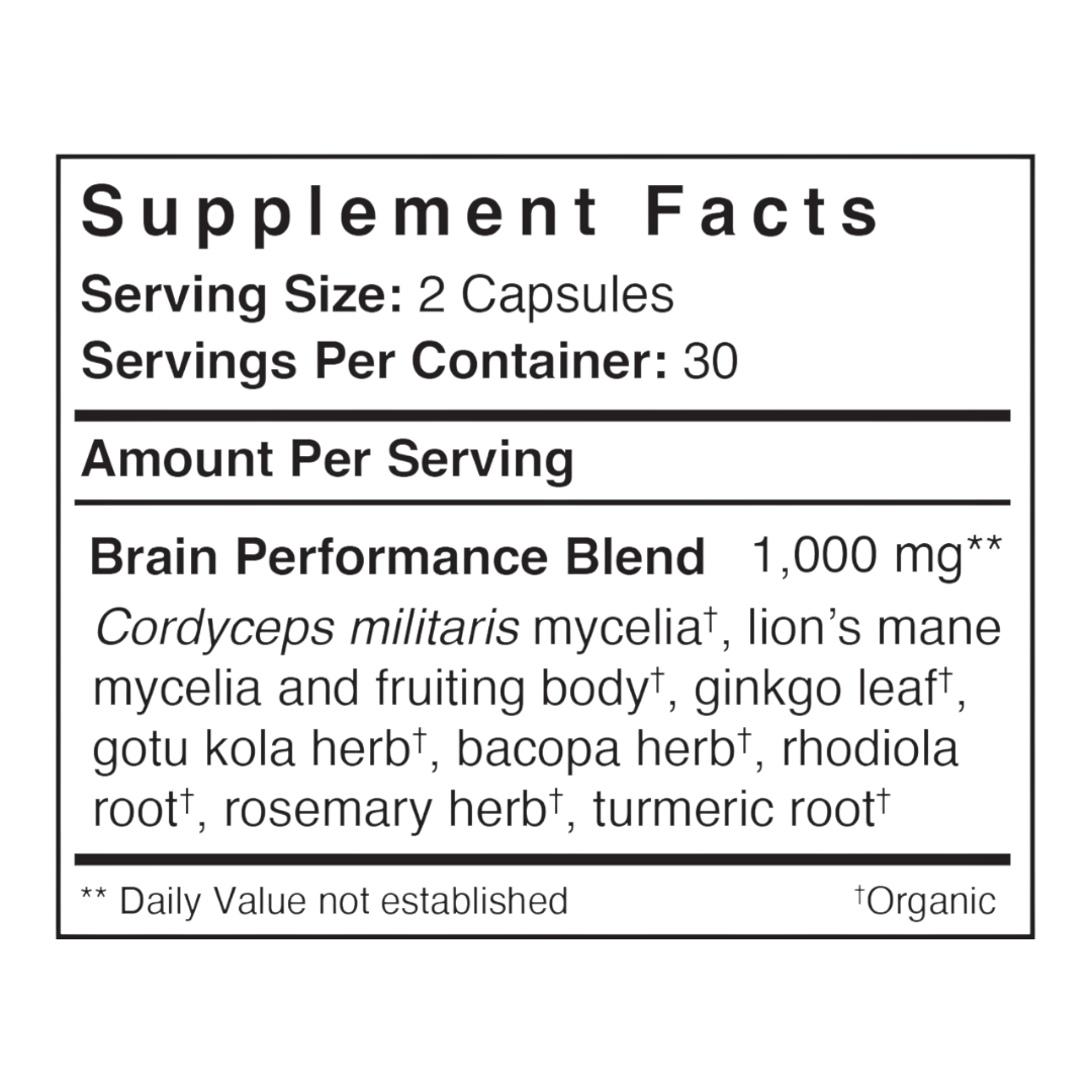 Patient One Cogni-Sharp™ | 60 vegetable capsules