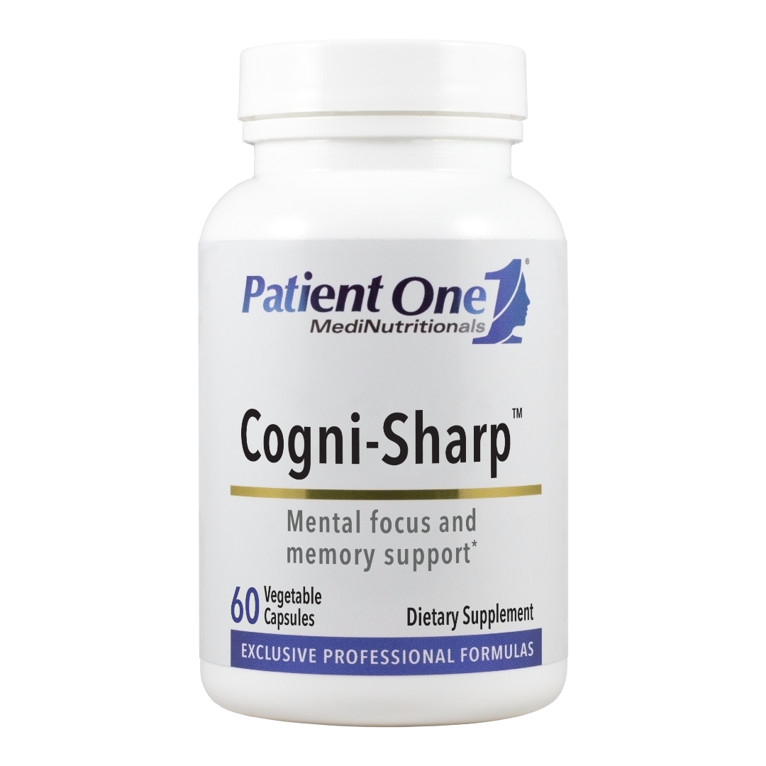 Patient One Cogni-Sharp™ | 60 vegetable capsules