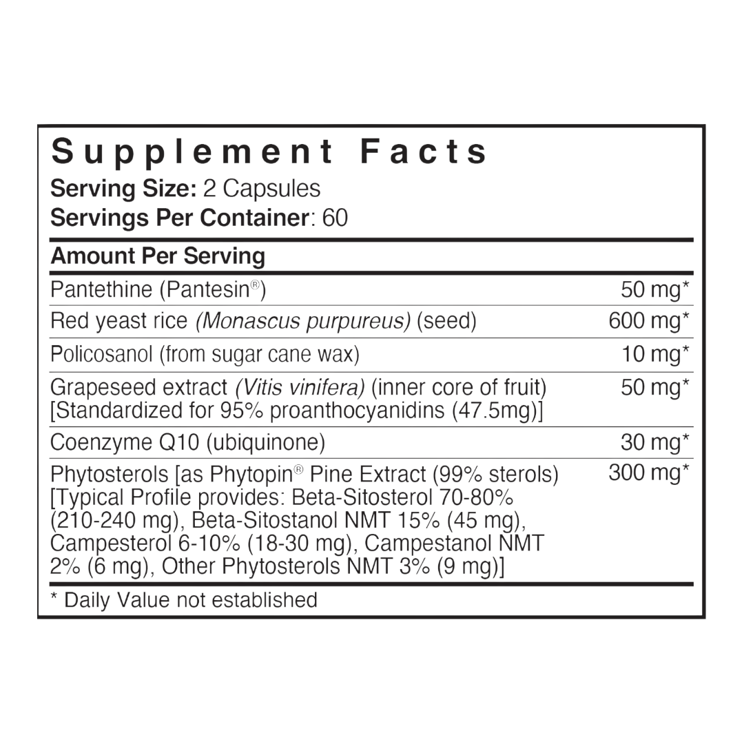 Patient One Cholest-Plex | 120 vegetable capsules