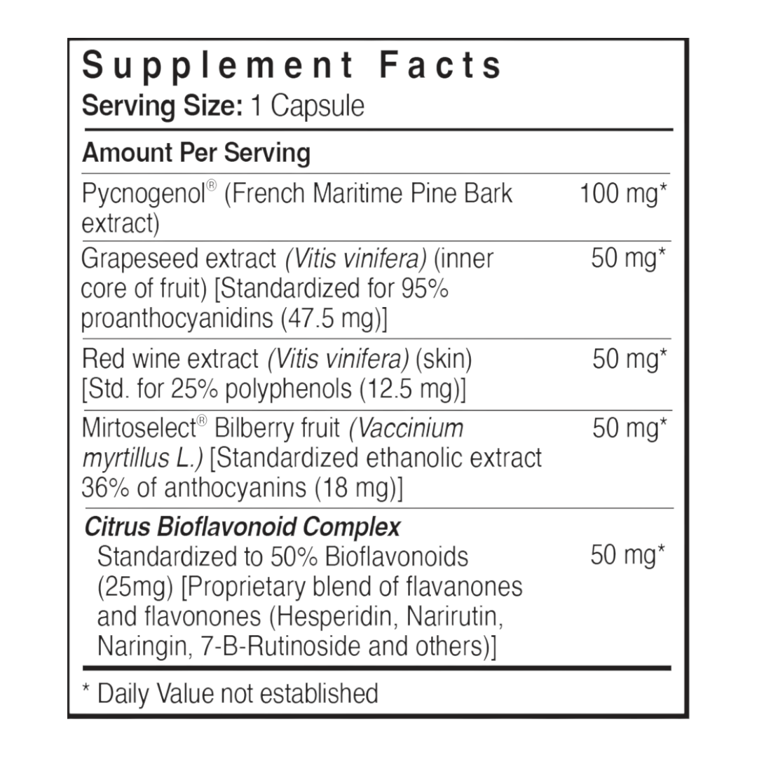 Patient One Pycnogenol® OPC Complex | 30 vegetable capsules