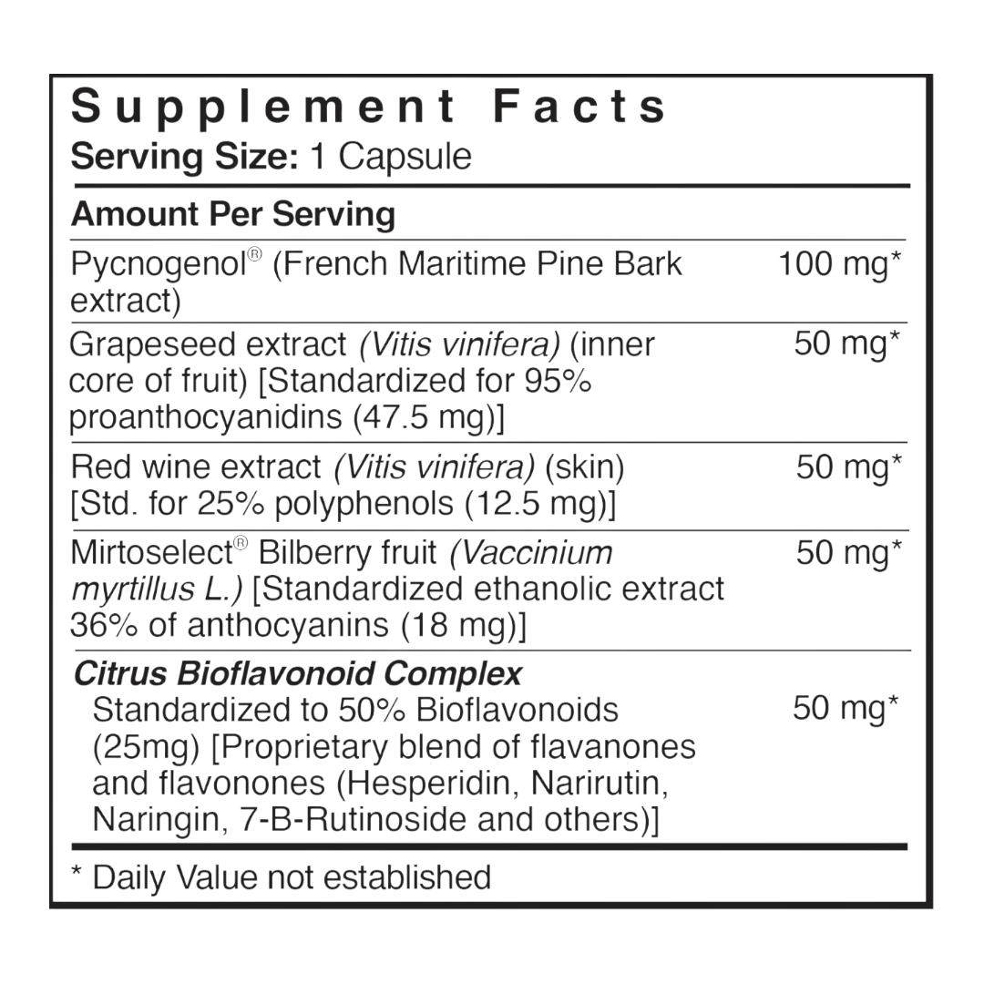 Patient One Pycnogenol® OPC Complex | 60 vegetable capsules
