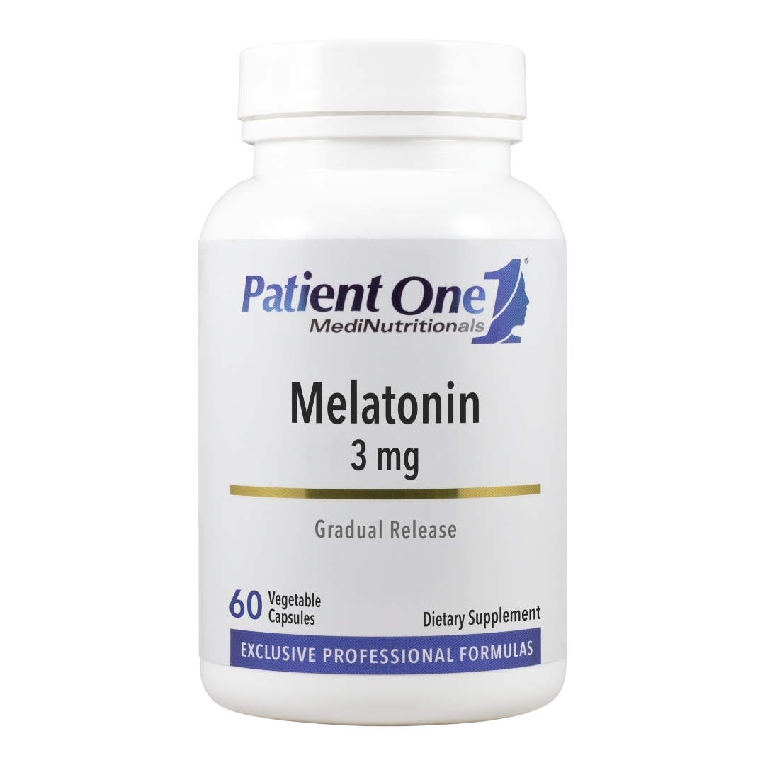 Patient One Melatonin Gradual Release | 3 mg, 60 vegetable capsules