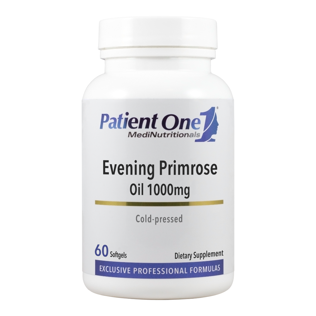 Patient One Evening Primrose Oil | 1000 mg, 60 softgels