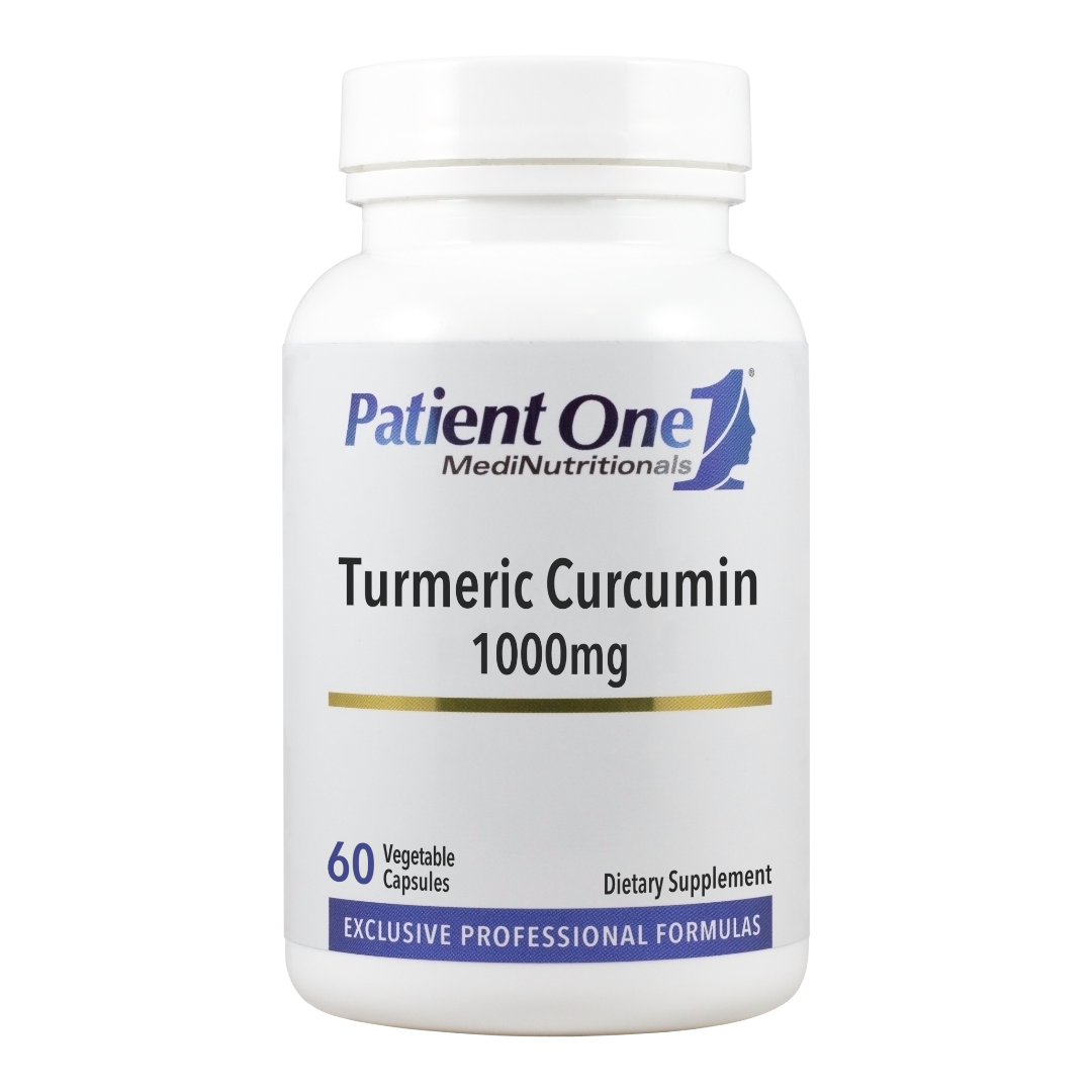 Patient One Turmeric Curcumin | 1000 mg, 60 vegetable capsules