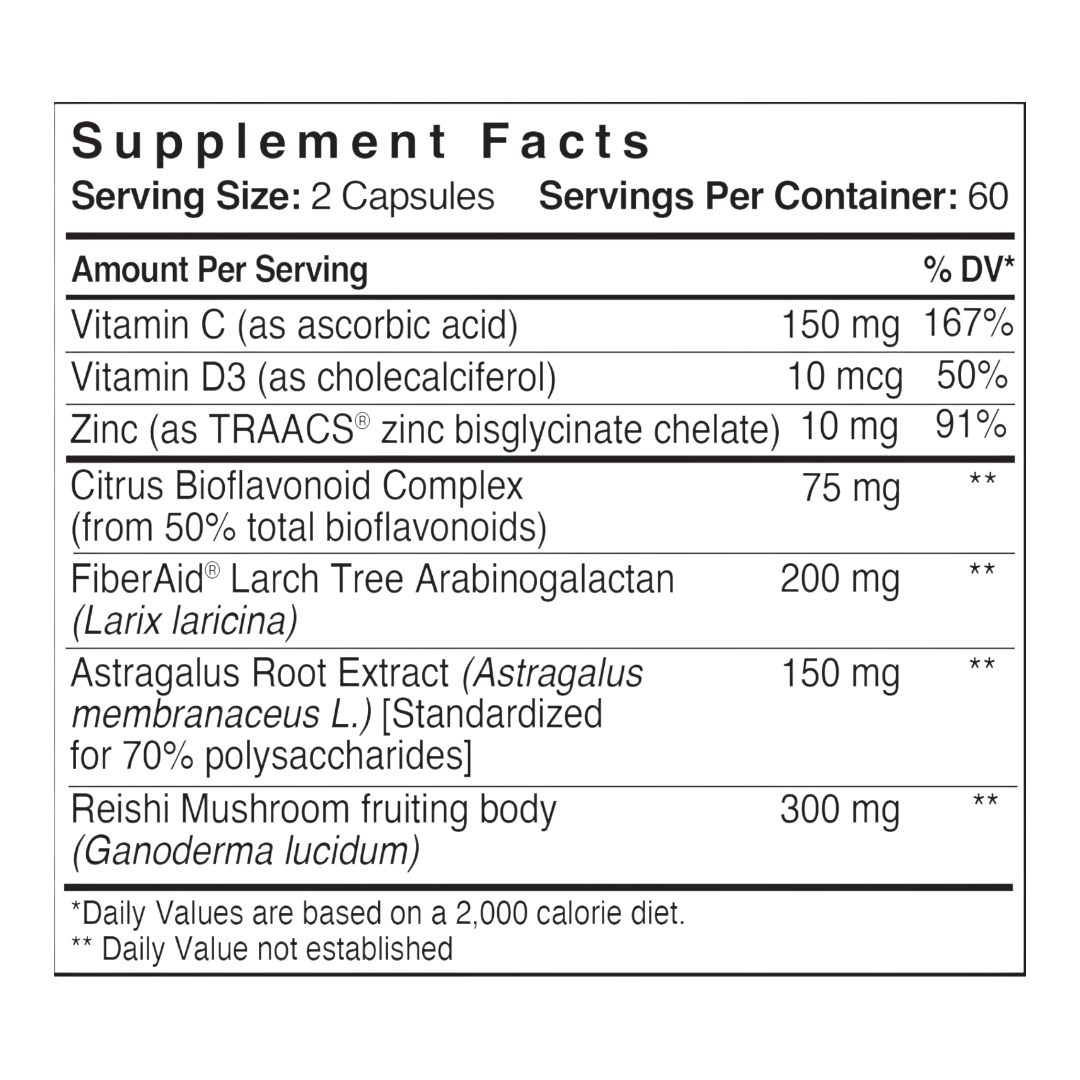 Patient One Immune Maitenance | 120 vegetable capsules