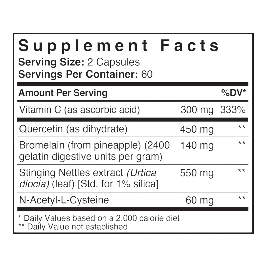Patient One SinusCare | 120 vegetable capsules