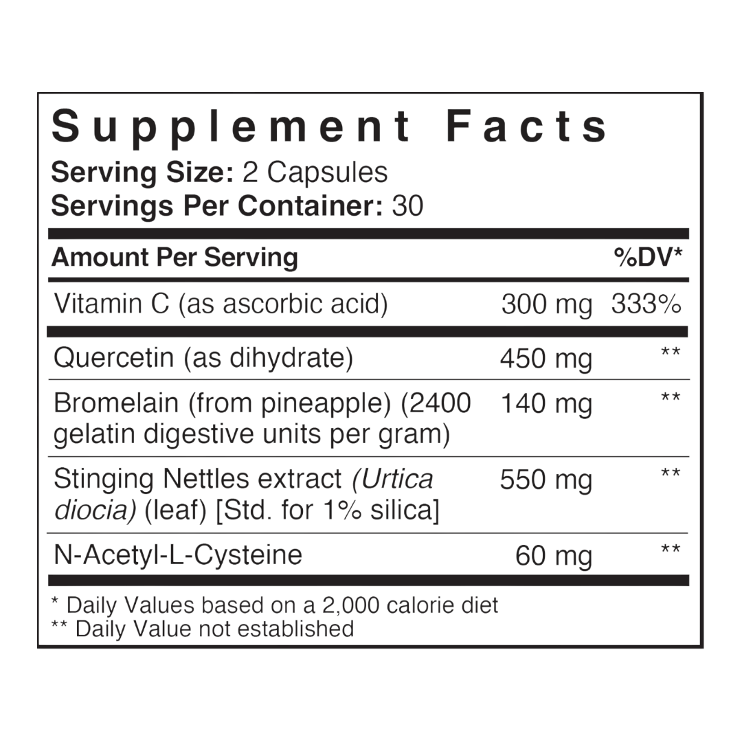 Patient One SinusCare | 60 vegetable capsules