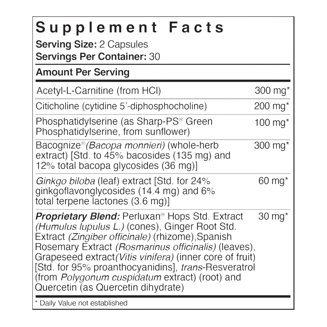 Patient One NeuroOne™ | 60 vegetable capsules