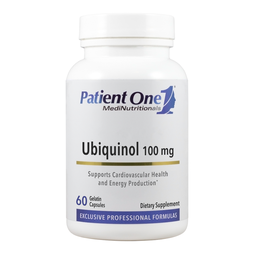 Patient One Ubiquinol | 100 mg, 60 gelatin capsules
