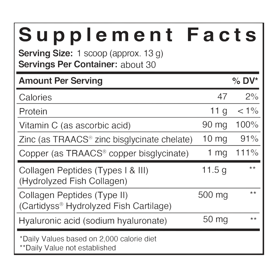 Patient One Marine Collagen | 13.75 oz (390 grams)