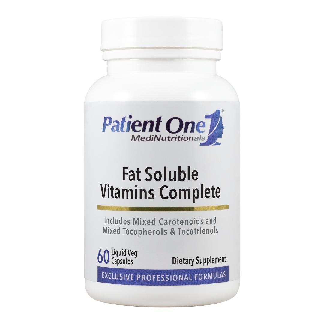 Patient One Fat Soluble Vitamins Complete | 60 liquid veg capsules