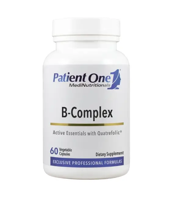 Patient One B-Complex with Quatrefolic® | 60 vegetable capsules