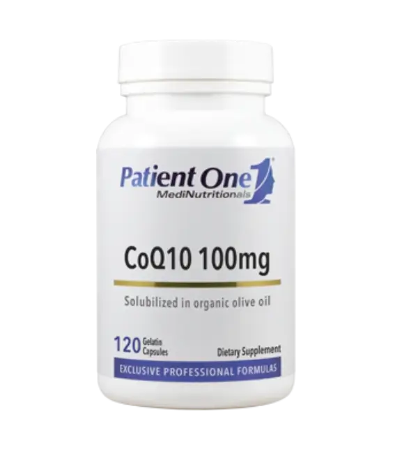 Patient One Coenzyme Q10 | 100 mg, 120 gelatin capsules