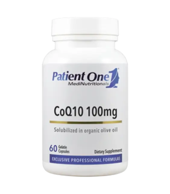 Patient One Coenzyme Q10 | 100 mg, 60 gelatin capsules