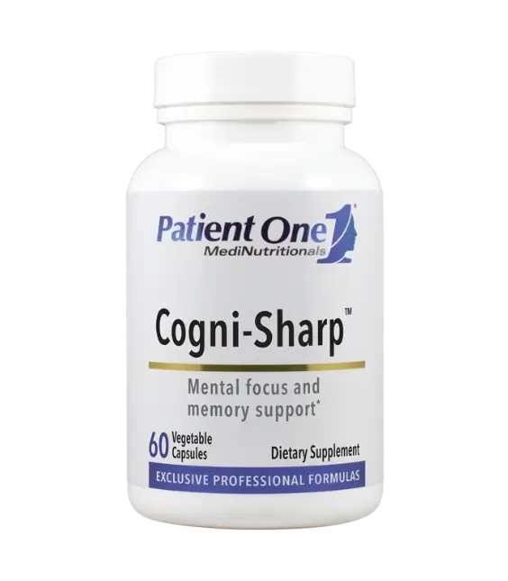 Patient One Cogni-Sharp™ | 60 vegetable capsules
