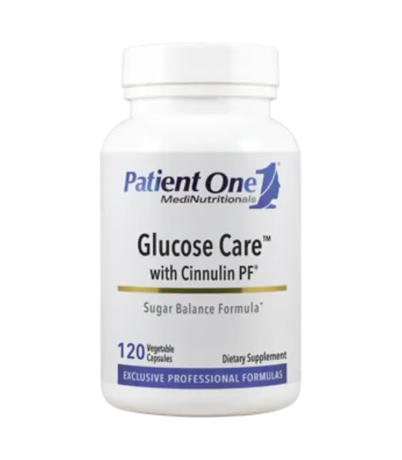 Patient One Glucose Care™ with Cinnulin PF | 120 vegetable capsules