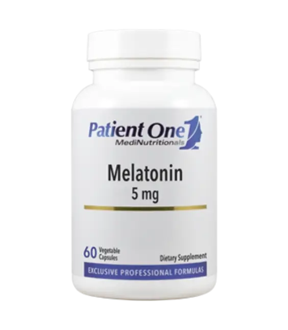 Patient One Melatonin | 5 mg, 60 vegetable capsules
