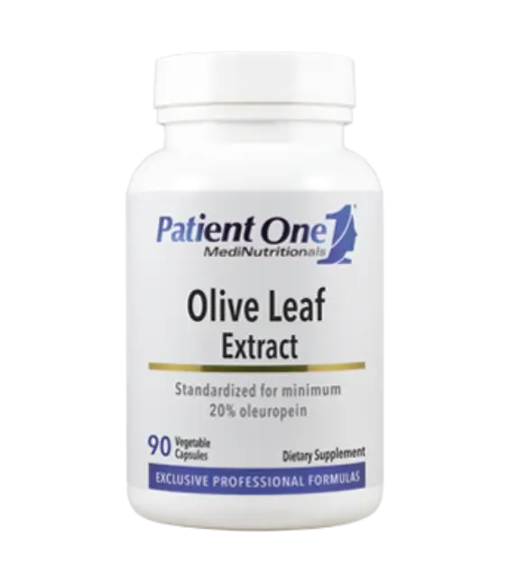 Patient One Olive Leaf Extract | 500 mg, 90 vegetable capsules