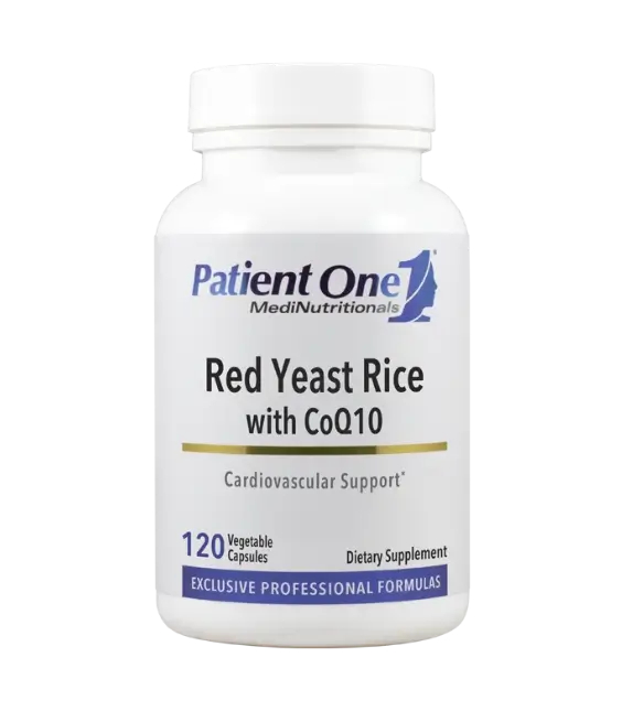 Patient One Red Yeast Rice with CoQ10 | 120 vegetable capsules