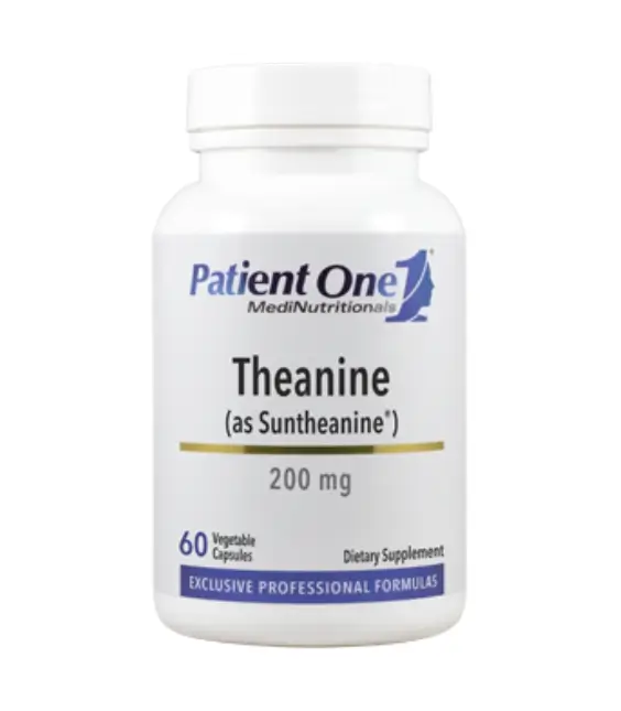 Patient One Theanine (as Suntheanine) | 200mg, 60 vegetable capsules