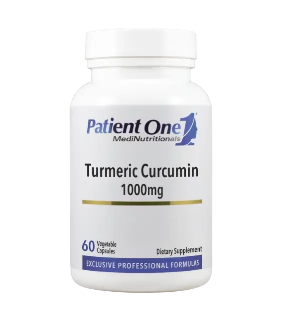 Patient One Turmeric Curcumin | 1000 mg, 60 vegetable capsules