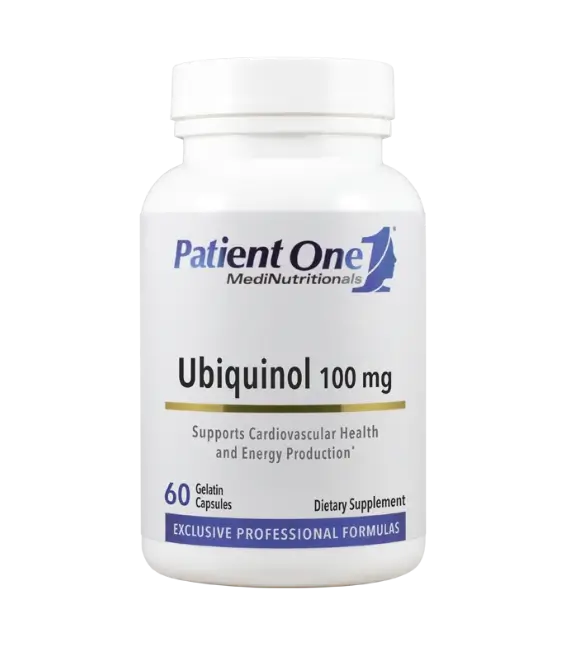 Patient One Ubiquinol | 100 mg, 60 gelatin capsules