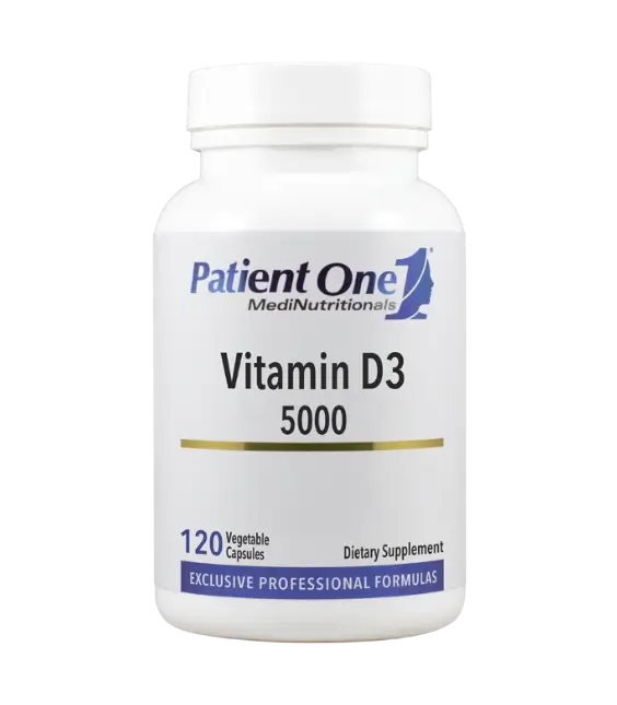 Patient One Vitamin D3 5000 | 120 vegetable capsules