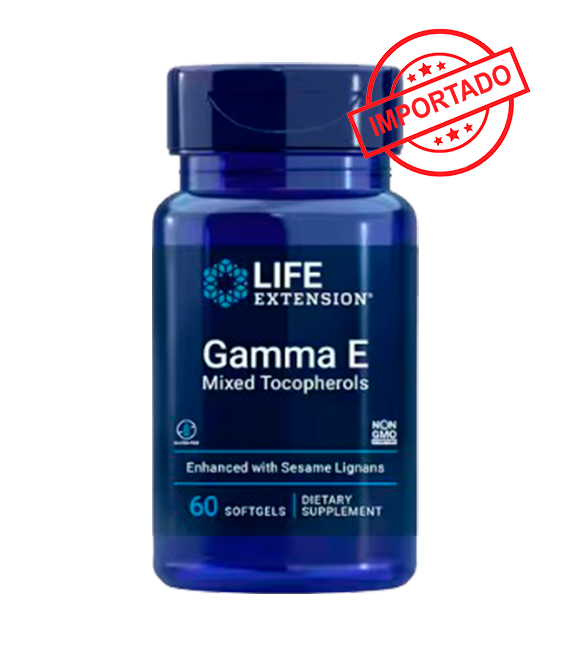 Life Extension Gamma E Mixed Tocopherols | 60 softgels