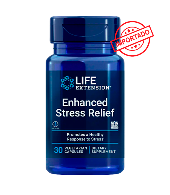 Life Extension Enhanced Stress Relief | 30 vegetarian capsules