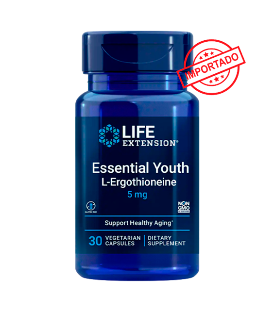 Life Extension Essential Youth L-Ergothioneine | 5 mg, 30 vegetarian capsules