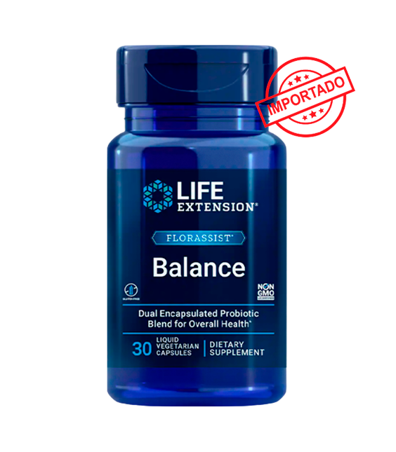 Life Extension FLORASSIST Balance | 30 liquid vegetarian capsules