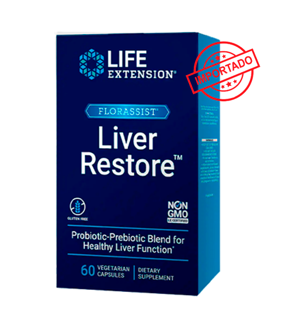 Life Extension FLORASSIST Liver Restore | 60 vegetarian capsules