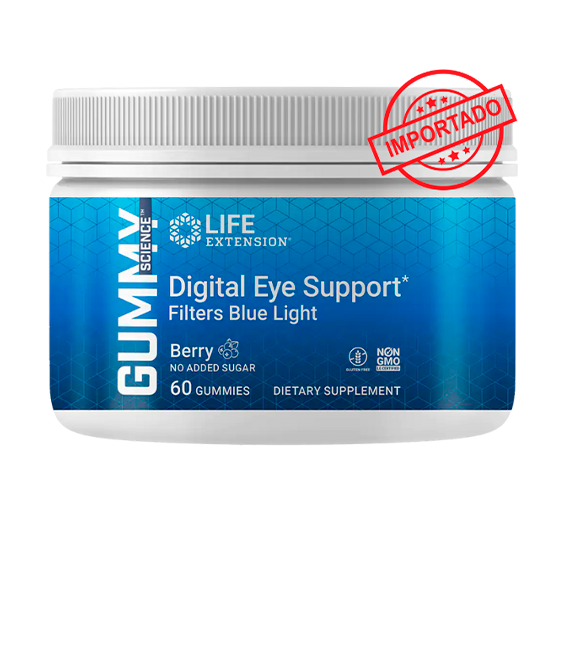 Life Extension Gummy Science Digital Eye Support (Berry) | 60 gummies