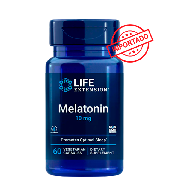 Life Extension Melatonin | 10 mg, 60 vegetarian capsules