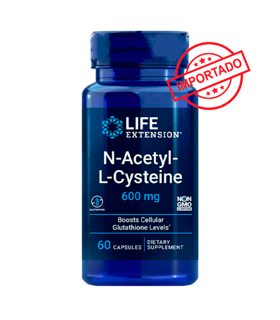 Life Extension N-Acetyl-L-Cysteine (NAC) | 600 mg, 60 capsules