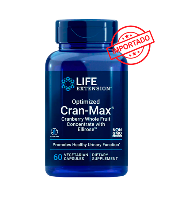 Life Extension Optimized Cran-Max | 60 vegetarian capsules