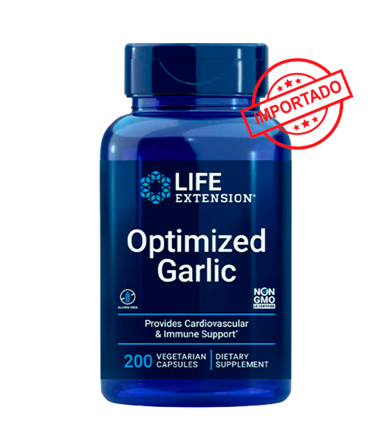 Life Extension Optimized Garlic | 200 vegetarian capsules