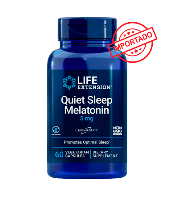 Life Extension Quiet Sleep Melatonin | 5 mg, 60 vegetarian capsules