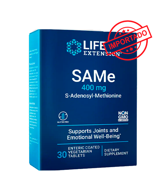 Life Extension SAMe | 400 mg, 30 enteric coated vegetarian tablets