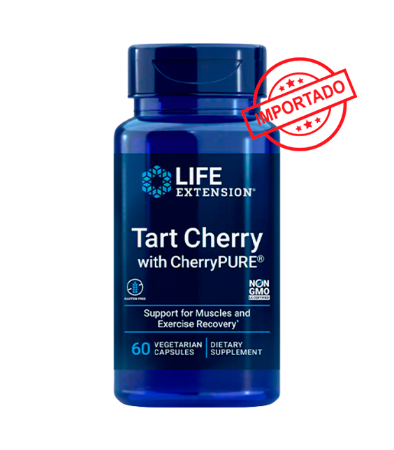 Life Extension Tart Cherry with CherryPURE | 60 vegetarian capsules