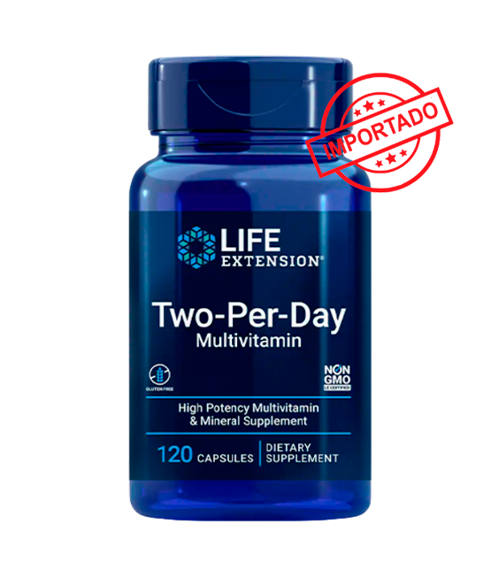 Life Extension Two-Per-Day Multivitamin | 120 capsules