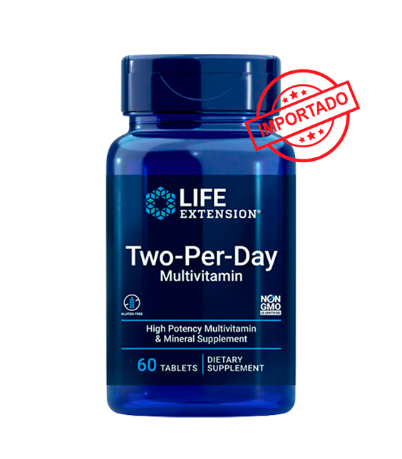 Life Extension Two-Per-Day Multivitamin | 60 tablets