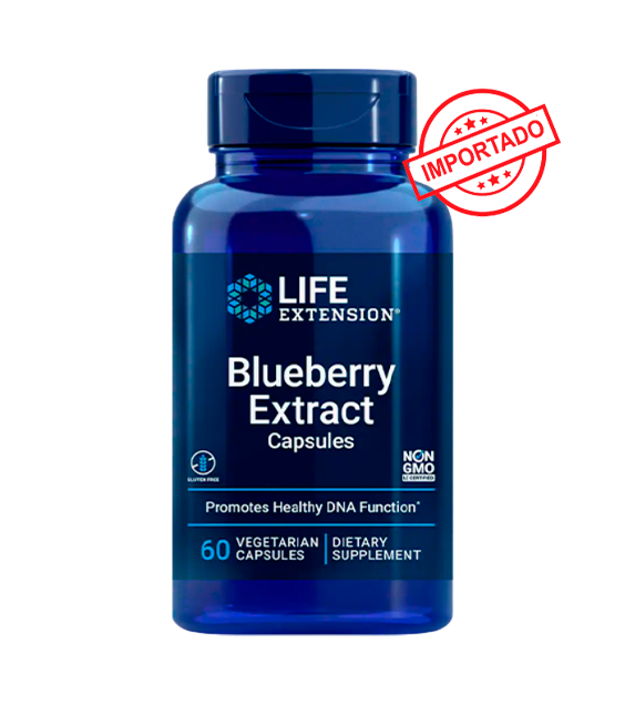Life Extension Blueberry Extract Capsules | 60 vegetarian capsules