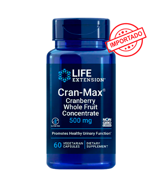 Life Extension Cran-Max | 500 mg, 60 vegetarian capsules